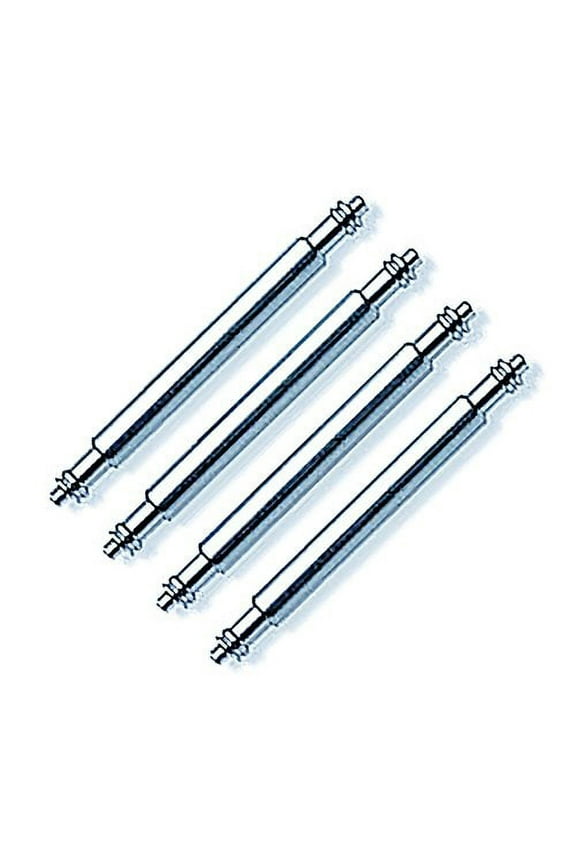 BARS20 Stainless Steel Watch Pins, 20mm, Pack of 4