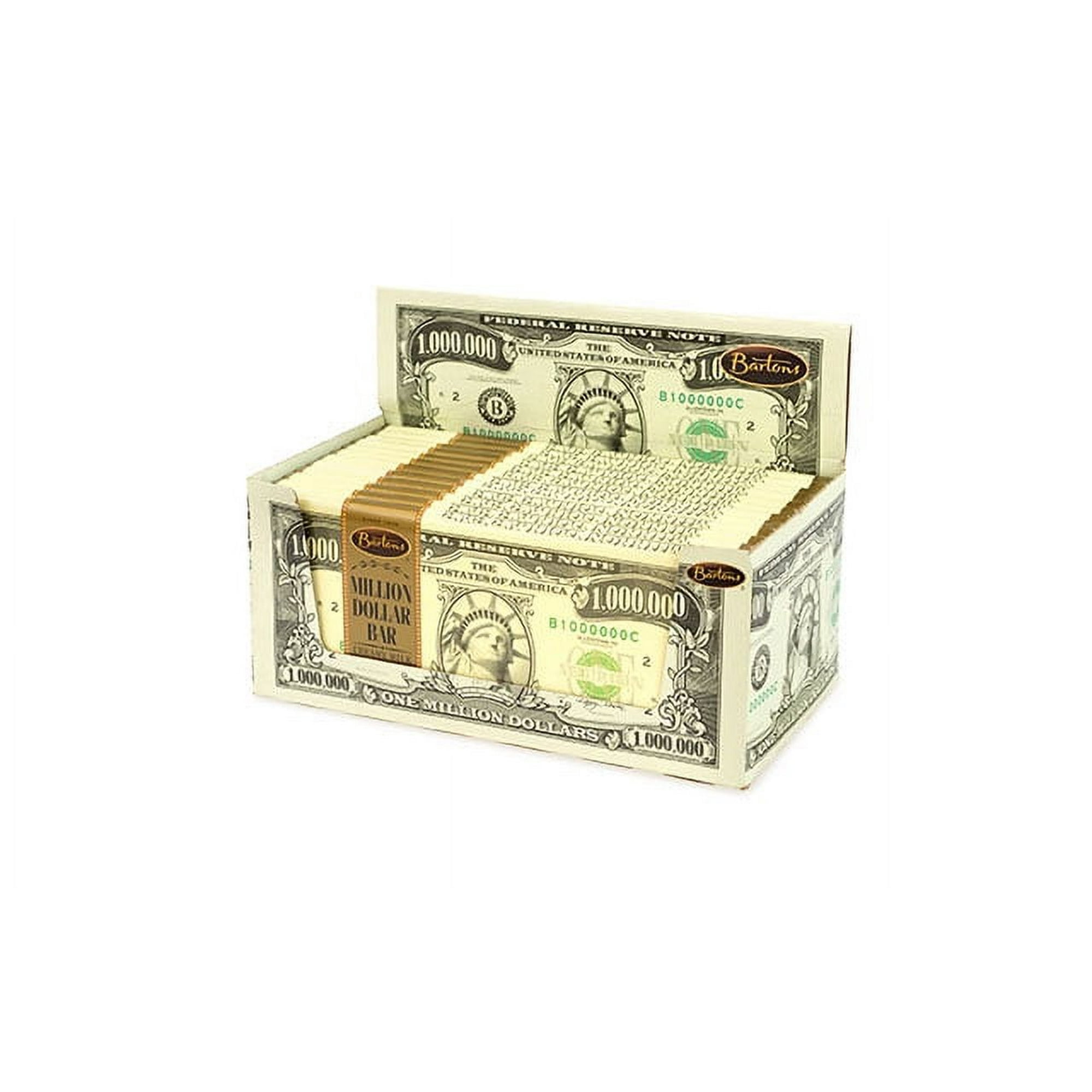 Bartons Million Dollar Bar Milk Chocolate, 2 oz, 12 Count, 2 Pack