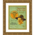 thumbnail image 1 of Bartow van Voorhis Matteson 11x14 Gold Ornate Wood Frame and Double Matted Museum Art Print Titled - Know Him by This Sign - the Medical Caduceus the Wounds of War Are Not All Healed (1919), 1 of 4