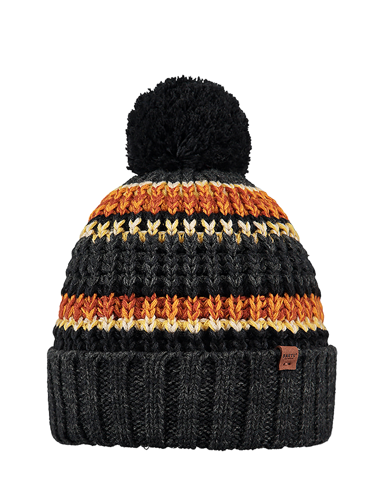 Barts Men's Goser Chunky Knit Beanie Hat - Navy, Fleece Lined, One Size - View #9