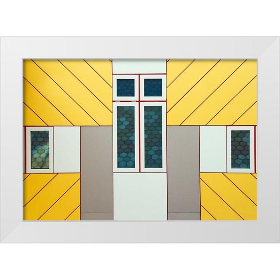 Bartsch, Heidi 14x11 White Modern Wood Framed Museum Art Print Titled - Facade