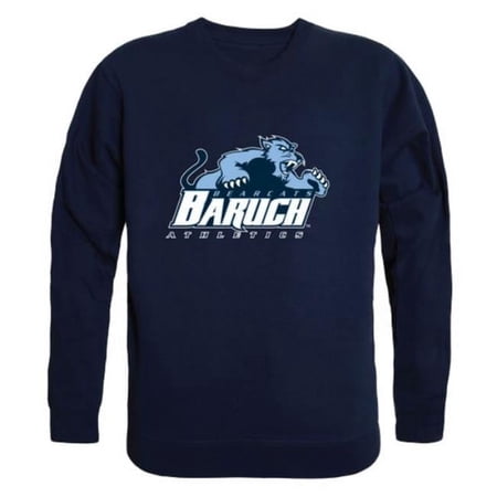 Baruch College Bearcats Crewneck Sweatshirt, Navy - Small