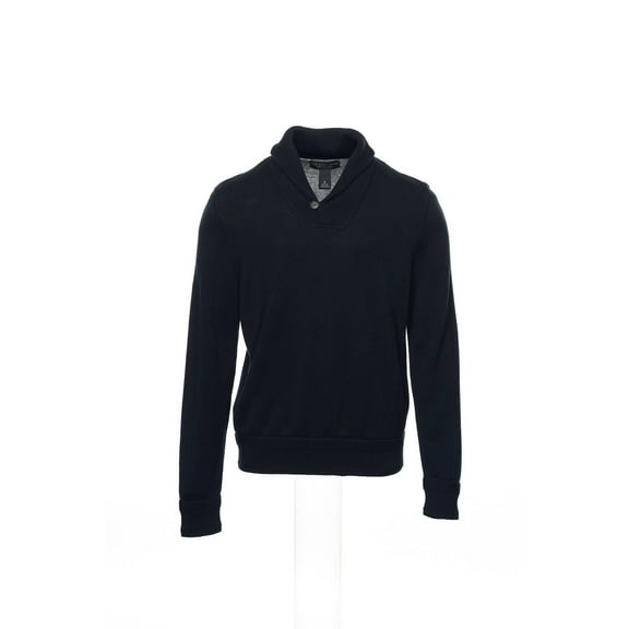 Baruffa Blue Heather Shawl Neck Sweater , Size Medium