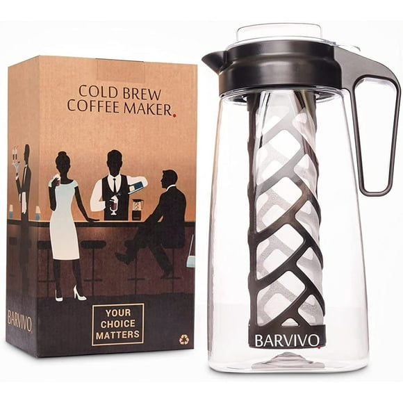 Barvivo Cold Brew Coffee Maker - Perfect Morning Coffee in 67.63oz