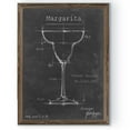 thumbnail image 1 of Barware Blueprint VI - Barnwood Framed Canvas - 18 x 24 - Walnut, 1 of 4