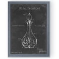 thumbnail image 1 of Barware Blueprint VIII - Barnwood Framed Canvas - 18 x 24 - Grey, 1 of 4