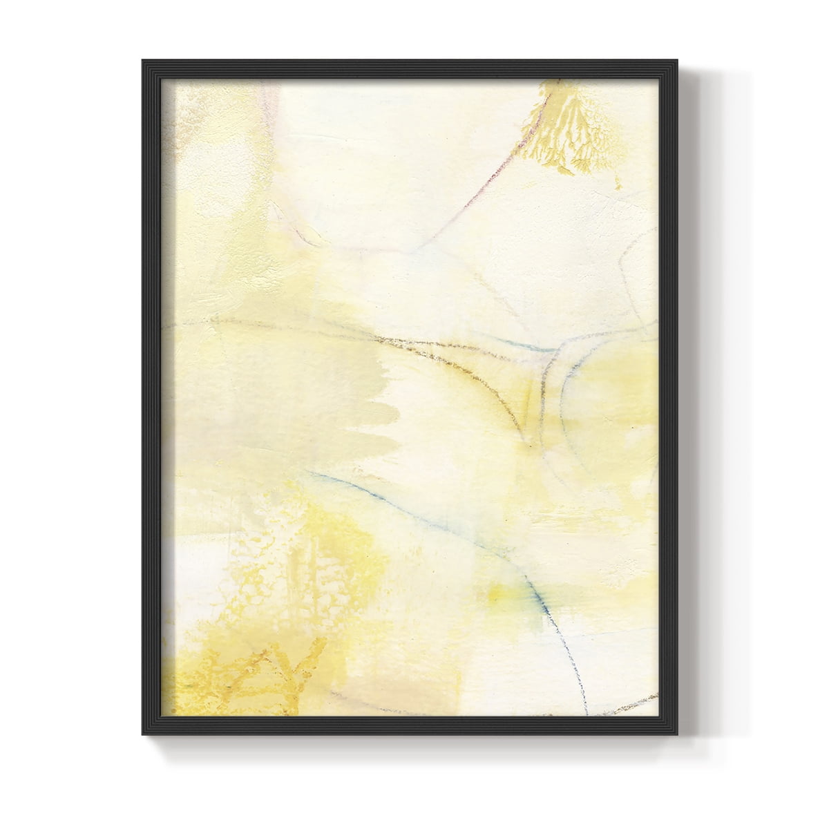 Barxan III Framed Print in Black Solid Wood Framed Print No Nail Hanging