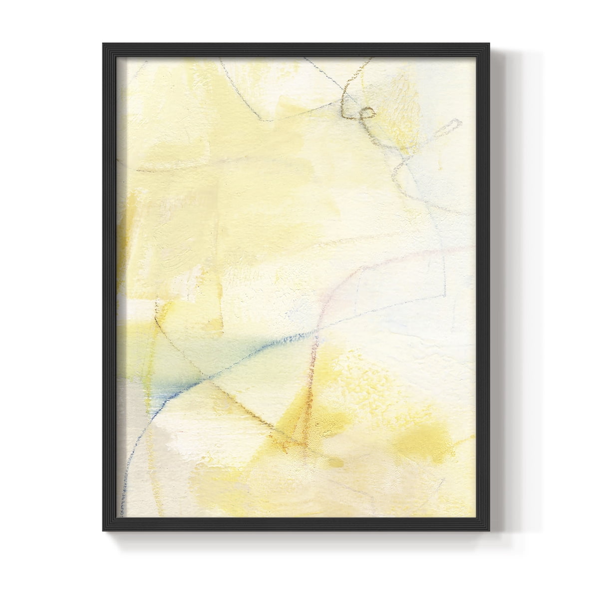 Barxan IV Framed Print in Black Solid Wood Framed Print No Nail Hanging