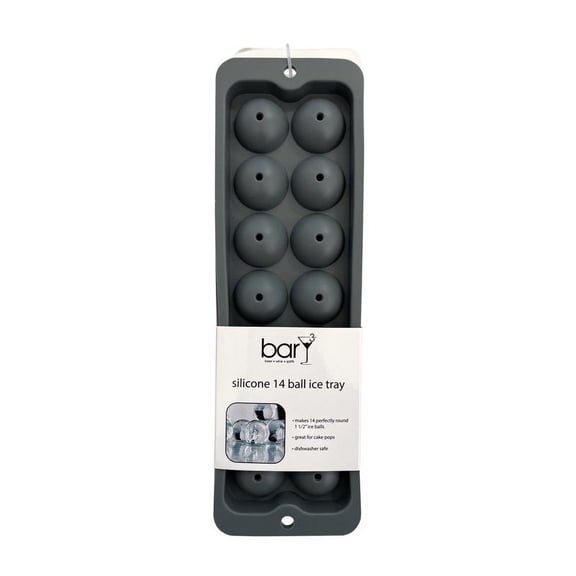 Gray Silicone Ice Tray, BarY3