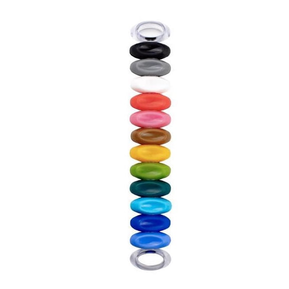 Silicone Glass Markers, Assorted, BarY3, Use by Adults