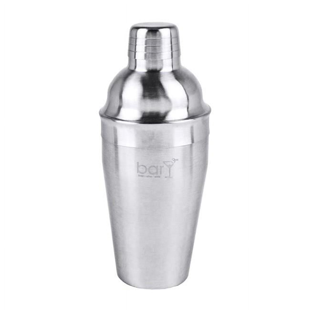 Bary3 6026565 18 oz Stainless Steel Cocktail Shaker with Strainer