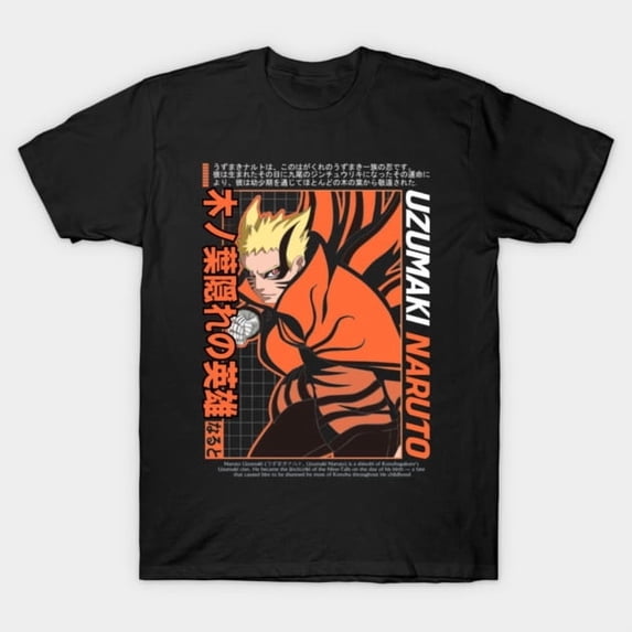 Baryon Mode Naruto T-Shirt Sizes S-5Xl GooGate