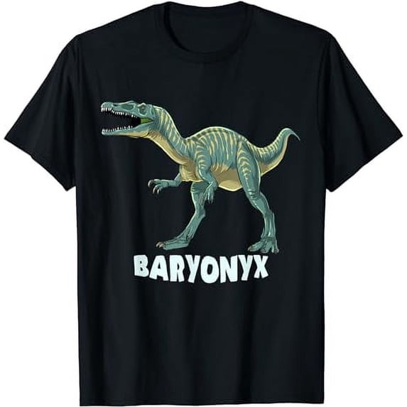 Baryonyx Dinosaur Design T-Shirt