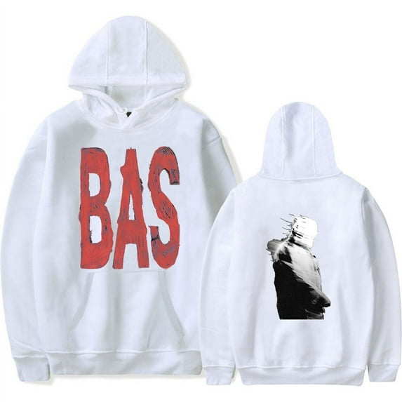 Bas Rapper Hoodie Bas Rapper Tour Merch Men Women Hooded HipHop Fashion Long Sleeve