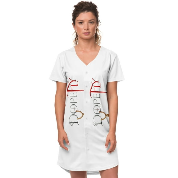 Basball Jersey Dress - AOP