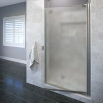 Basco 3600-3Ob Armon 66" High X 30-1/8" Wide Hinged Semi Frameless Shower Door - Nickel