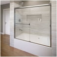 thumbnail image 1 of Basco Clch05a5257cl Classic 57" High X 52" Wide Bypass Framed Tub Door - Chrome, 1 of 6