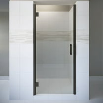 Basco Copa00a2672xp Coppia 72" High X 26-9/16" Wide Hinged Frameless Shower Door - Bronze