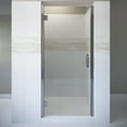 thumbnail image 1 of Basco Copa00a3376xp Coppia 76" High X 33-9/16" Wide Hinged Frameless Shower Door - Chrome, 1 of 5