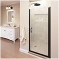 thumbnail image 1 of Basco INFN00A3372CLOR Infinity 72" High X 33" Wide Hinged Framed Shower Door - Bronze, 1 of 7