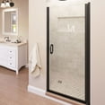 thumbnail image 1 of Basco Infn00a3465cl Infinity 65-9/16" High X 34" Wide Hinged Framed Shower Door - Bronze, 1 of 3
