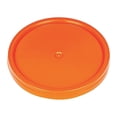 thumbnail image 1 of Basco Pail Lid, 12.25 in OD, Plastic, Orange ROP2100CVR-TT-OR, 1 of 1