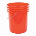 thumbnail image 1 of Basco Plastic Pail,PE,Orange,Open Head ROP2150OR-M, 1 of 1
