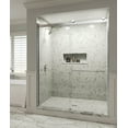 thumbnail image 1 of Basco RTLH05B5270XPSV Rotolo 70" High X 52" Wide Bypass Semi Frameless Shower Door -, 1 of 6