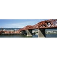 thumbnail image 1 of Bascule bridge across a river  Broadway Bridge  Willamette River  Portland  Multnomah County  Oregon  USA Poster Print by  - 36 x 12, 1 of 1