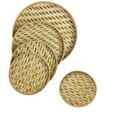thumbnail image 1 of Basdi Bamboo Basket, Handwoven Round Sieve Basket Tray - Natural Weaved Vegetable & Fruit Organizer, Decorative Tea Storage Solution, Traditional Bamboo Craftsmanship Design, Woven Tray, E, 1 of 7