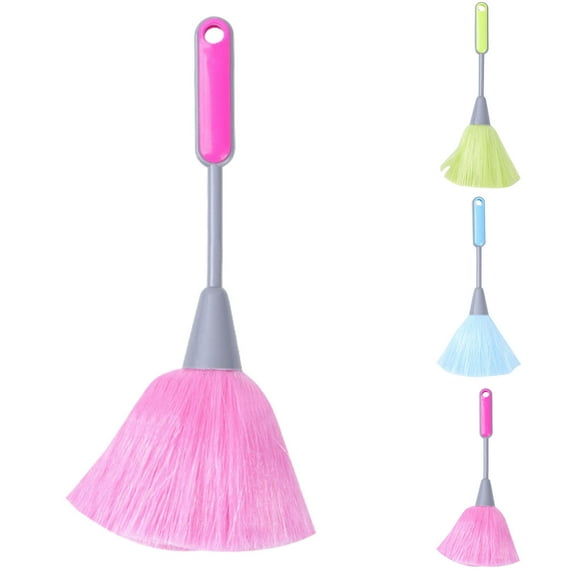 Basdi Keyboard Cleaner, Dual-Color Keyboard Cleaning Brush - Pp Bristle Desktop Dust Brush for Tight Spaces | Soft Tips, Ergonomic Handle, Protects Electronics from Damage, Pp Bristle Brush, Pink