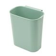 thumbnail image 1 of Basdi Kitchen Hanging Trash Can - Over Cabinet Door Wastebasket, Plastic Slide Cover Garbage Bin for Bathroom & Home, Space-Saving Rubbish Solution, Easy Disposal, Odor Control, Hanging Trash Bin, 1 of 8