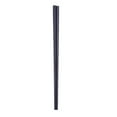 thumbnail image 1 of Basdi Reusable Chopsticks, 23Cm Reusable Chopsticks - Vibrant Non-Slip Tableware for Daily Dining | Dishwasher-Safe & Rust-Resistant, Non Slip Tableware, Black, 1 of 2