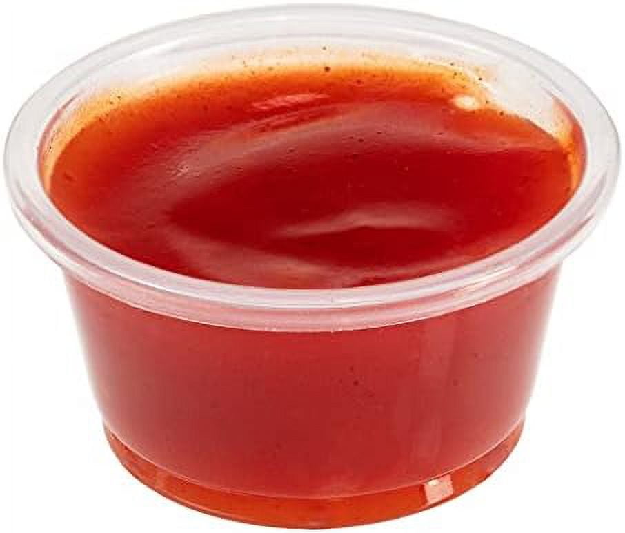 Base 0.8 Ounce Sauce Cups, 2000 MicrowaveSafe Condiment Cups Crack