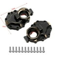 thumbnail image 1 of Base 2 PCS Brass Counterweight Rear Axle Door Gearbox Base Inner Cover Base Replacement For Traxxas TRX4 Remote Control Crawler Car, 1 of 7