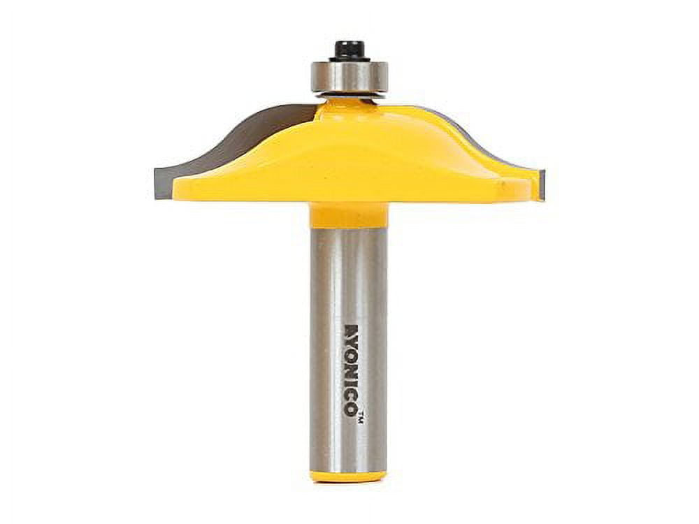 Base Board / Panel Raiser - Ogee Router Bit - 2-1/2" Diameter - Yonico 12134