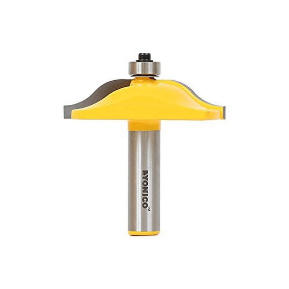 Yonico Ogee Router Bit, 2-1/2 Inch Diameter, Baseboards, Raised Panels ...