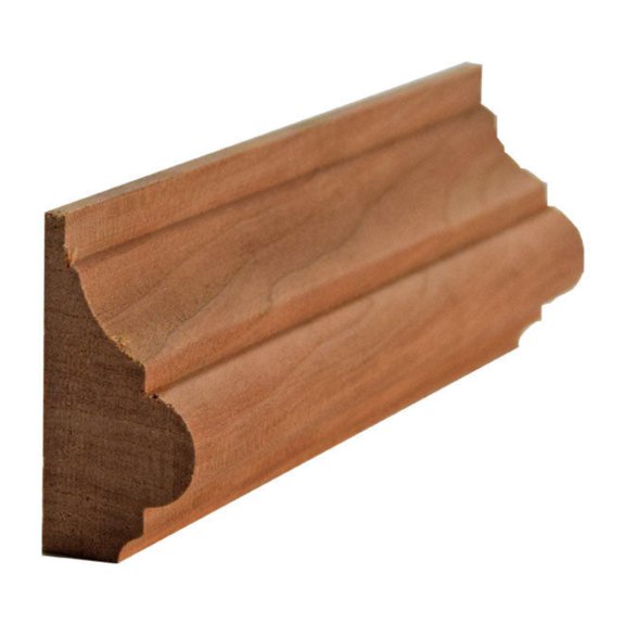 EWBC29 Colonial 1-1/2" Tall x 3/4" Base Cap Moulding. Unfinished
