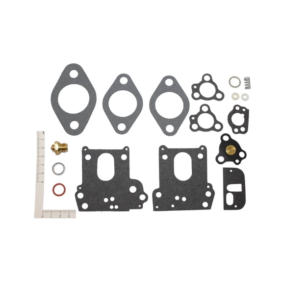 Economy Carburetor Repair Kit Fits International B-250 B-275 B-414 354 444 Tractor (For British Zenith carburetors)