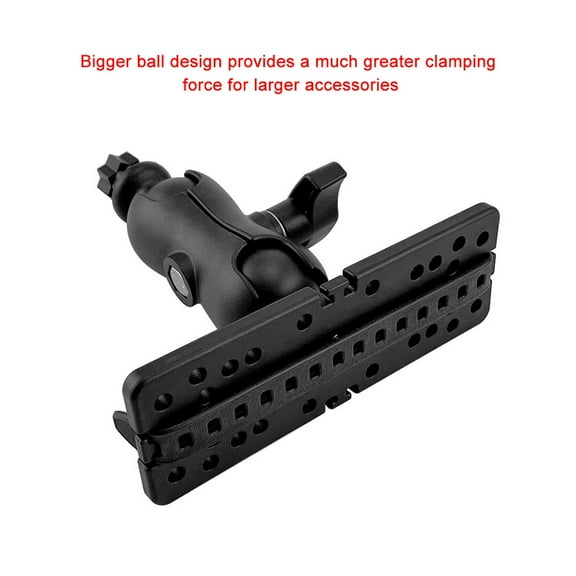 Base Fish Finder Mount Base 360-Degree Rotating Spherical Marine Kayak Electronic Lightweight And High Strength Compatible With Multiple  GPSMAP And  Series