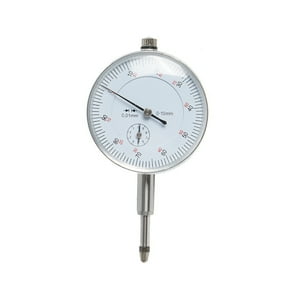 High Precision Dial Indicator Gauge with Stable Glass and Iron Construction for Accurate Measurement