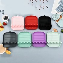 Base,Kitchen Multi-Purpose Spatula,Draining Lid Cooker Tool,Non-Slip Handle,Dishwasher Safe for Home Cooking,Easy Cleanup,Stainless Steel,Food Prep Set,|Plastic,Black,NCHKUN