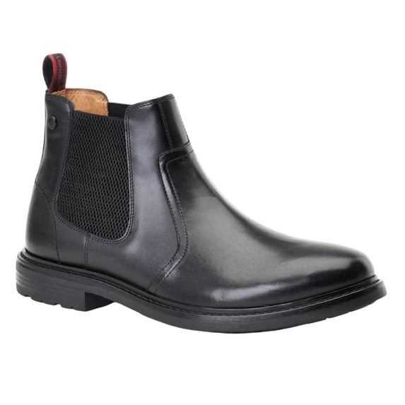 Base London Mens Bloom Leather Chelsea Boots