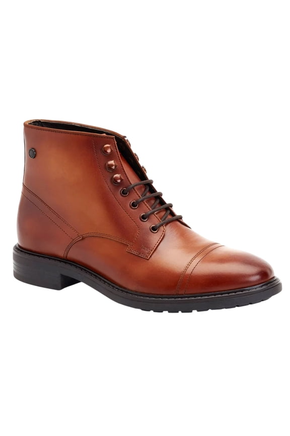 Mens Duke Leather Ankle Boots