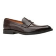 thumbnail image 1 of Base London Mens Kennedy Leather Slip-on Loafers, 1 of 5