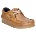 thumbnail image 1 of Base London Mens Leather Event Waxy Lace Up Shoe, 1 of 1
