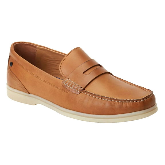 Base London Mens Marlin Leather Penny Loafers