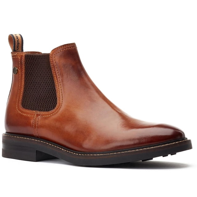Base Boots Base London Mens Portland Leather Chelsea Boots - Walmart Business Supplies