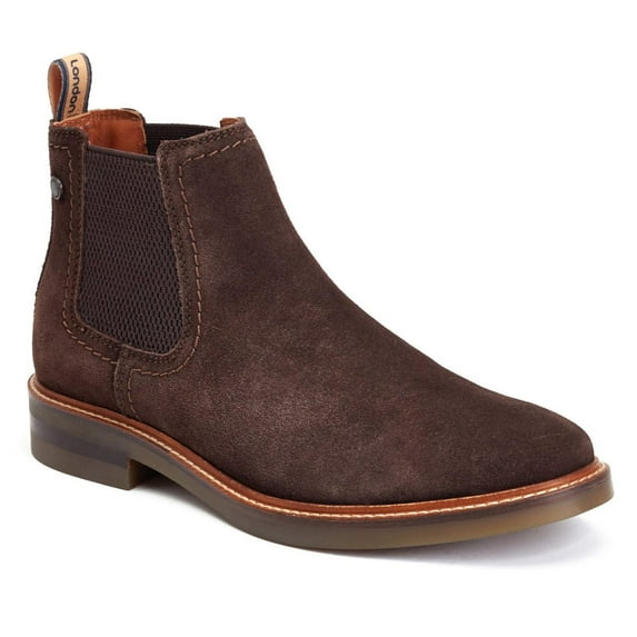 Base London Mens Portland Leather Chelsea Boots