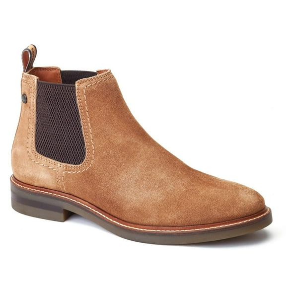 Base London Mens Portland Leather Chelsea Boots